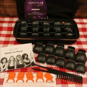 Topstyler  Heated Ceramic Shells Haircutlers/case